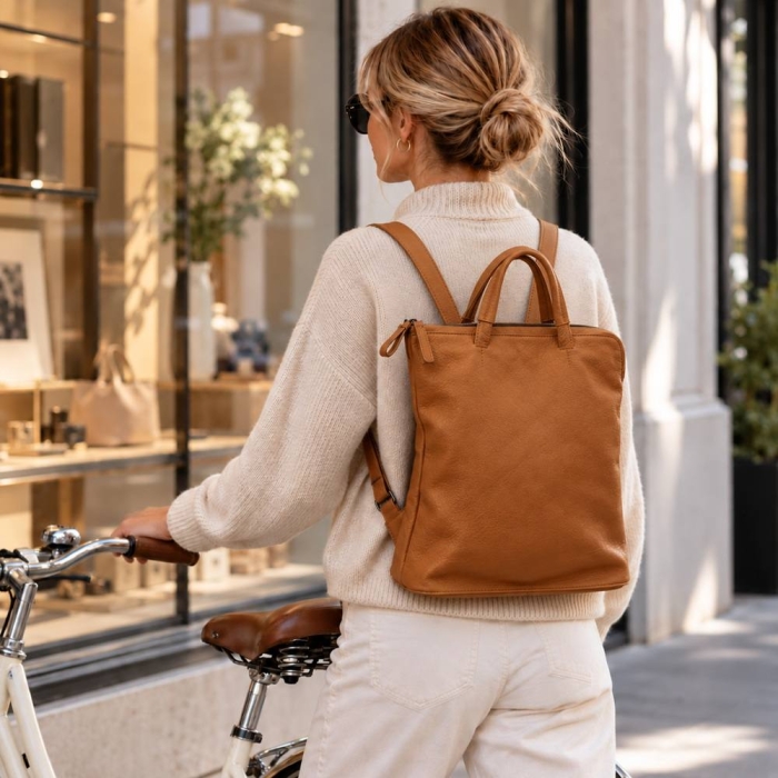 Preview: SHOPPER BACKPACK TAN